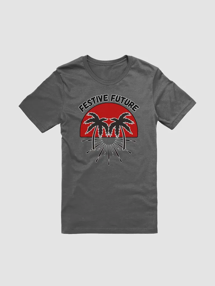 Festive Future - Sunset Beach Scene T-shirt product image (10)