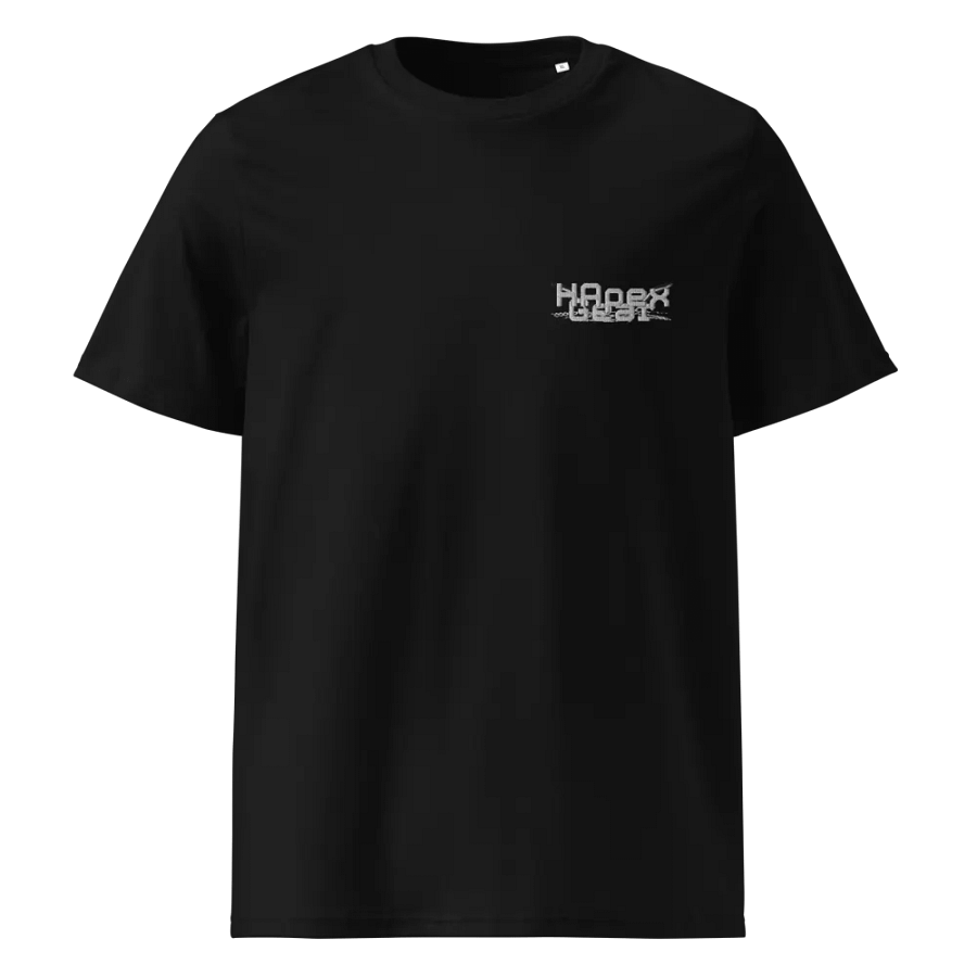 Organic Cotton T-Shirt - Embroidered - White HApex Gear White Logo product image (2)