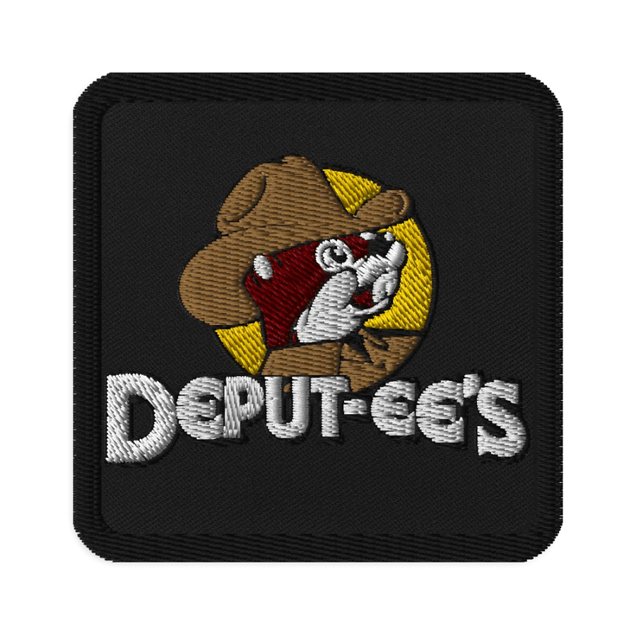 Sheriff Paws Embroidered Patch product image (1)