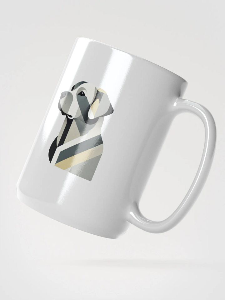 Labrador Silhouette Geometric Mug product image (2)