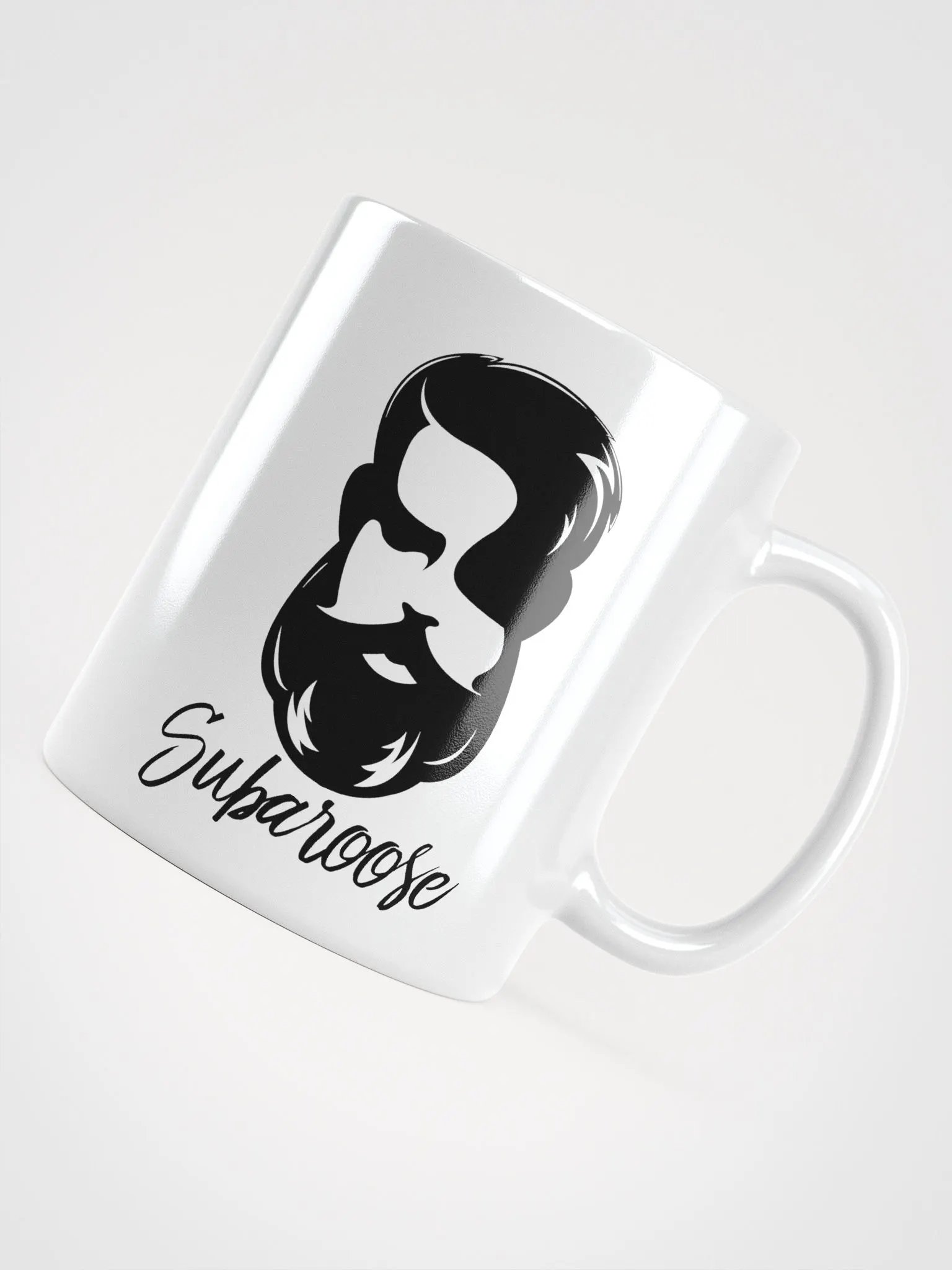 Suba Silhouette white mug product image (4)