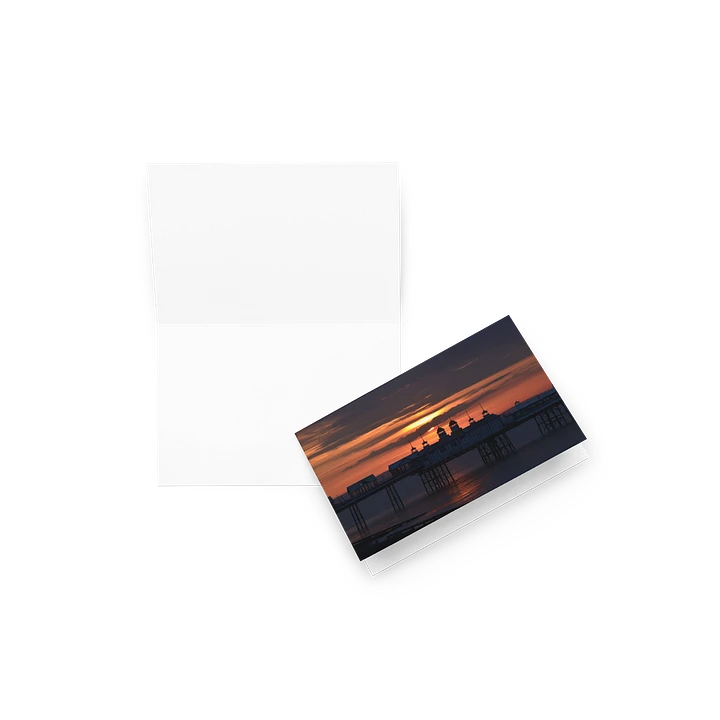 British Pier Sunrise (Greeting Card) product image (4)
