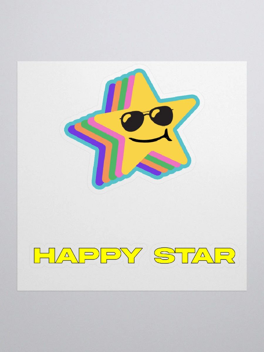 Happy Star Stickers product image (1)