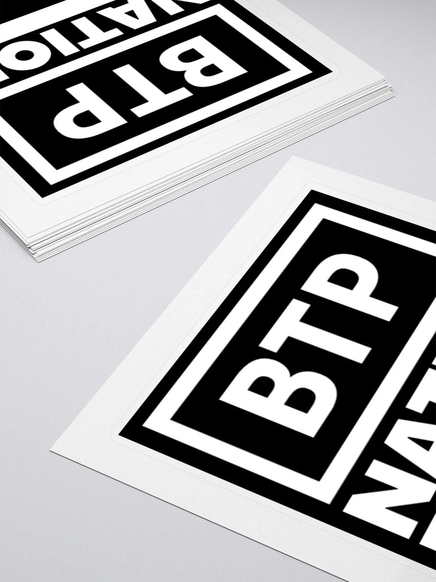 BTP NATION Kiss Cut Stickers product image (15)