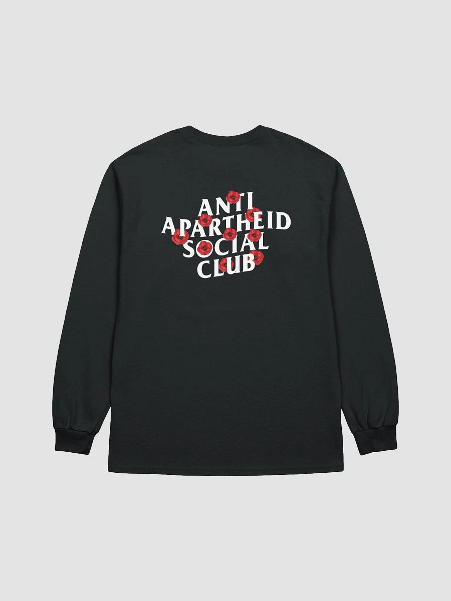 Anti Apartheid Club Long Sleeve Tee Shirt Poppy product image (3)