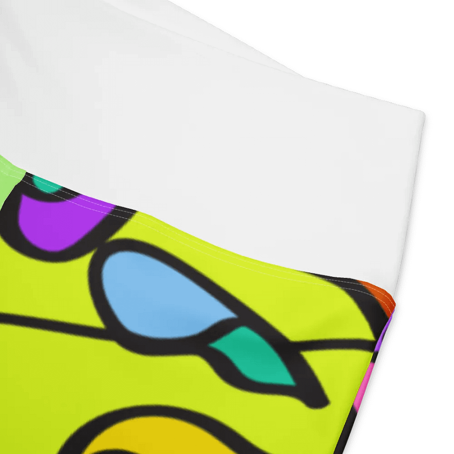 SwirlScape Flare Leggings - Wave at Sunset product image (4)