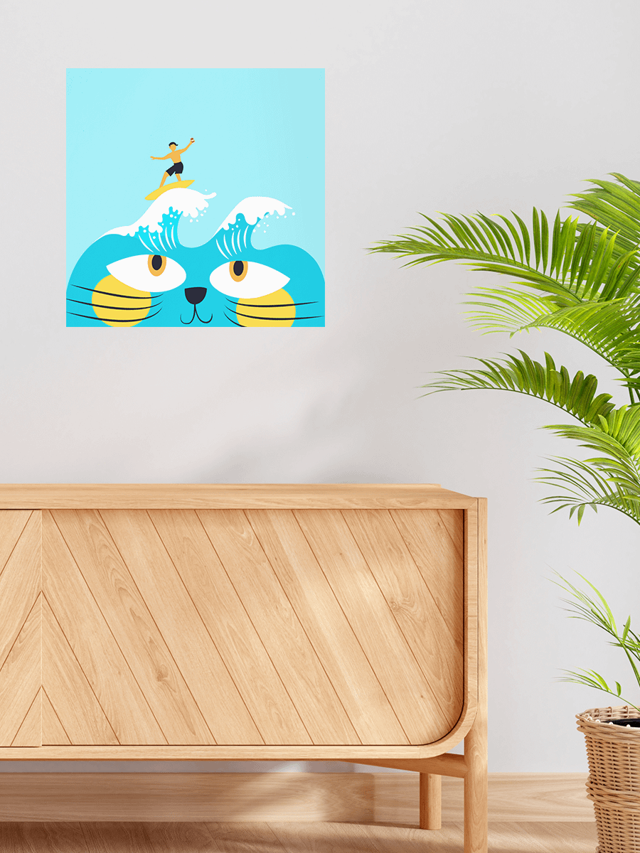 Surfing Art Print product image (6)