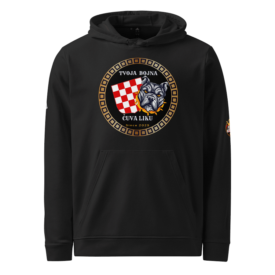 Domoljubni Lički Stihovi Pozdrav Liko Velebita diko Adidas Hoodie product image (6)