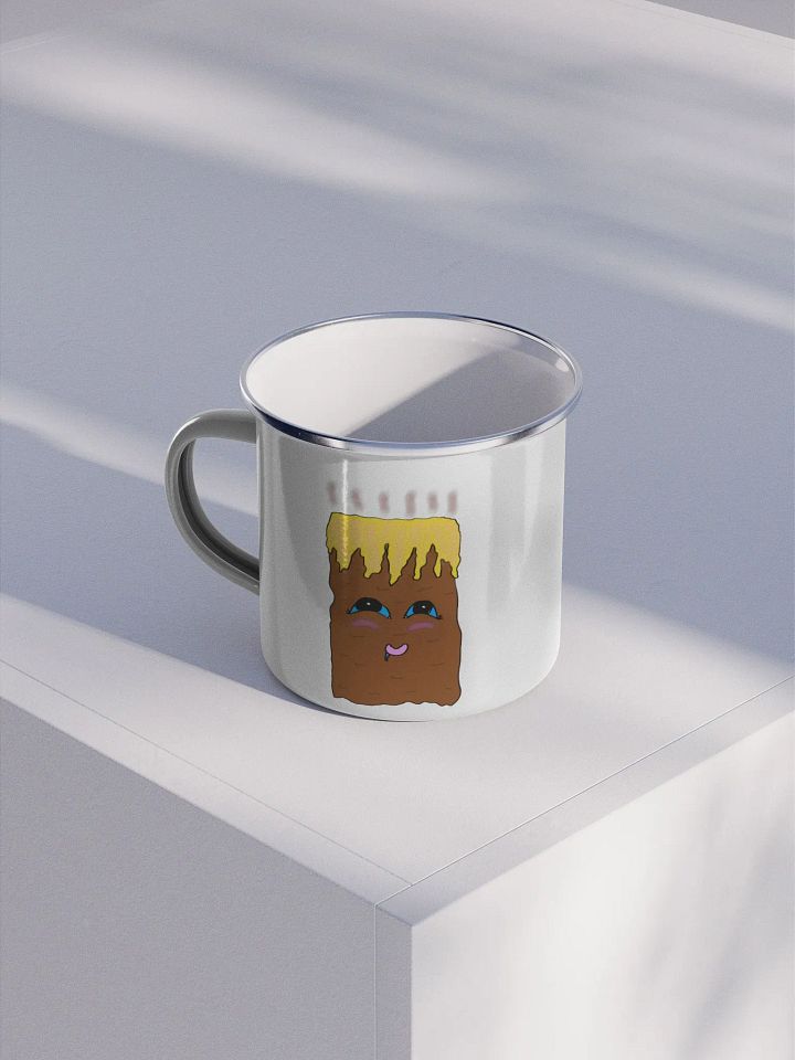 Cheesy Tot Enamel Mug product image (1)