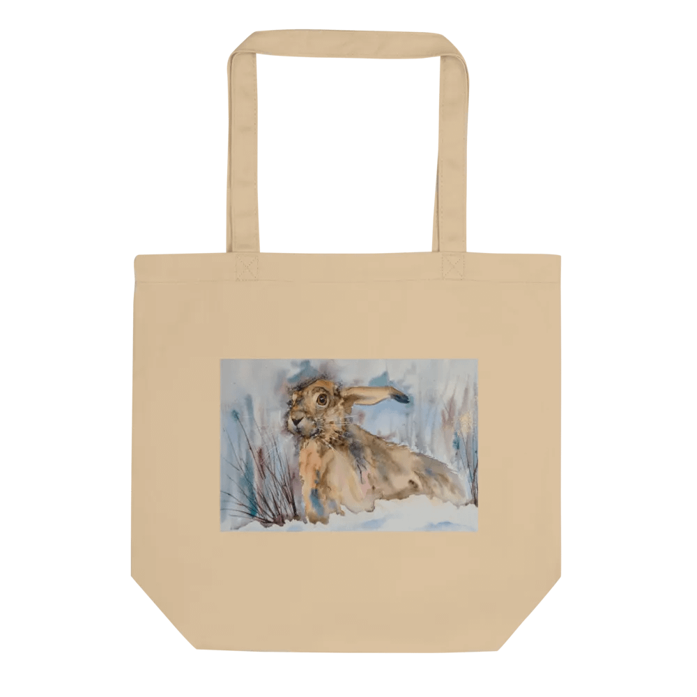Winter Wonderland Rabbit Eco Tote Bag product image (1)