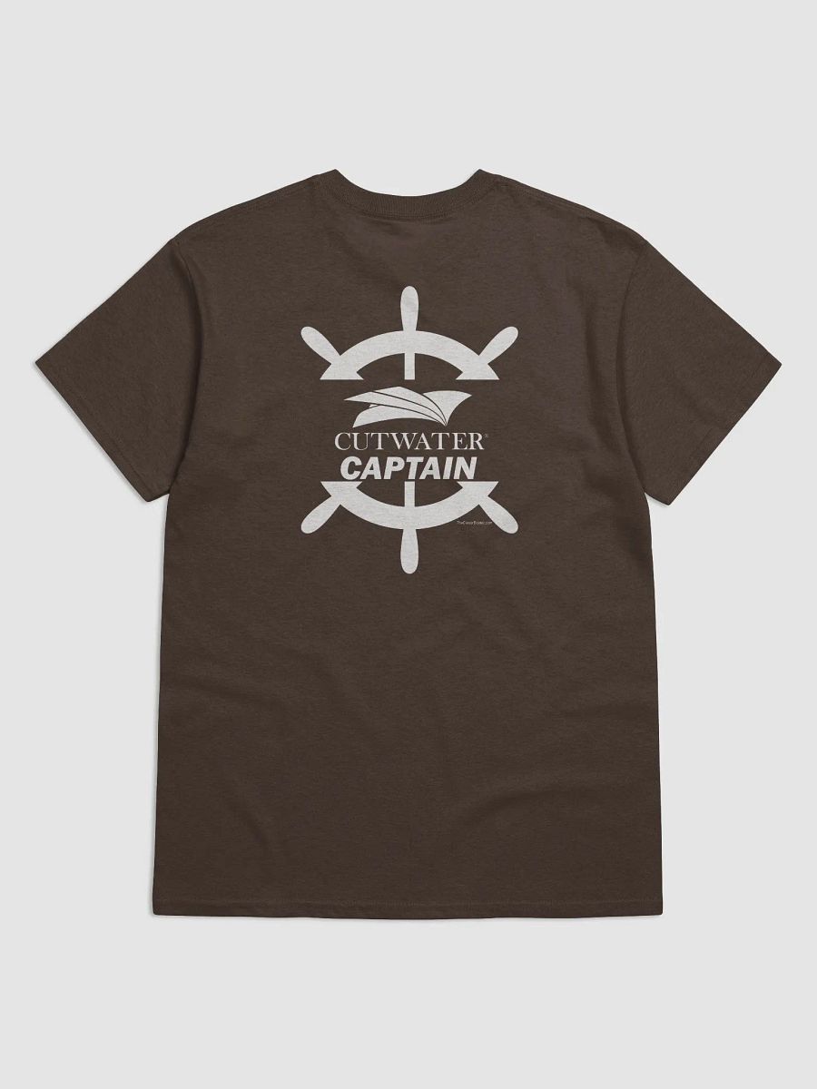 Cutwater Captain - T-Shirt - Dark Shirt w/White Logo product image (4)