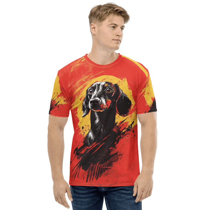 Tričko Jezevčík, červený product image (1)