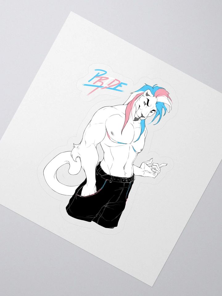 Pride Lion Sticker product image (2)