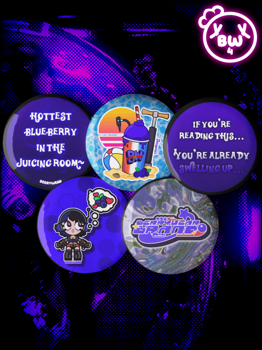 Berrywear Brand Drop 4 - Button Set product image (1)