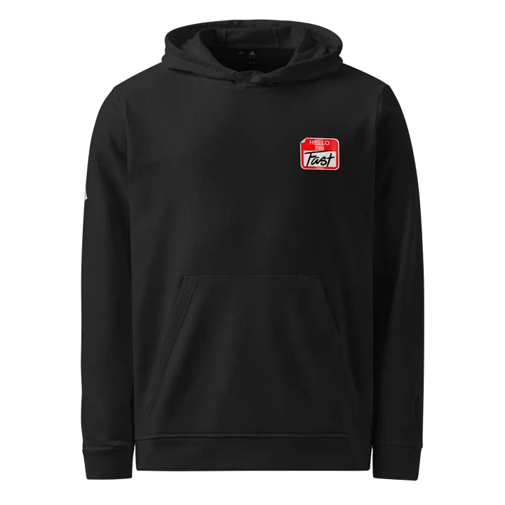 Hello I'm Fast Adidas Hoodie product image (1)