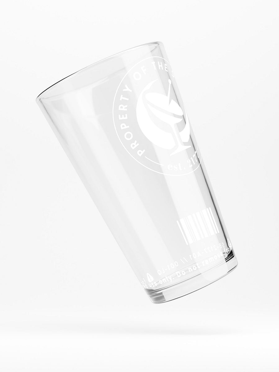 Standard-Issue Pint glass product image (5)