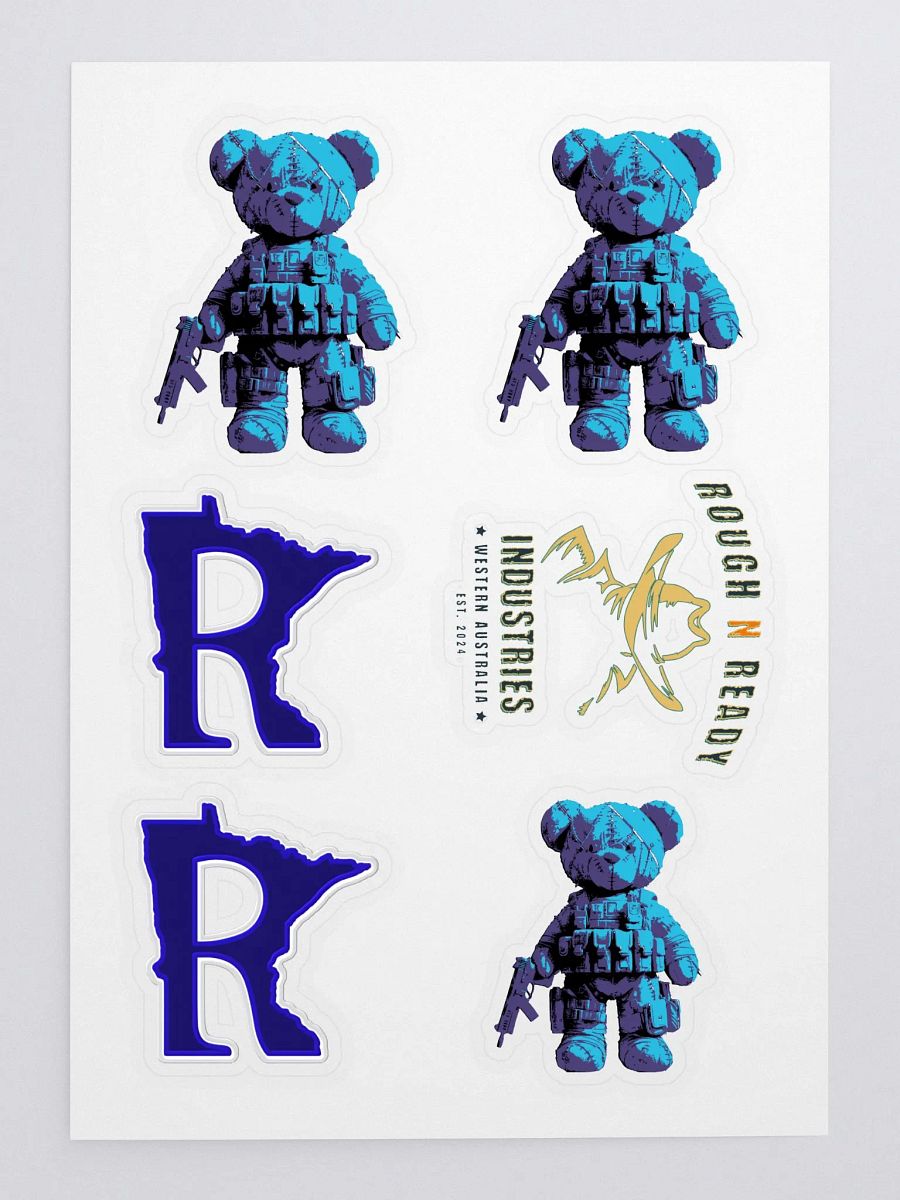 Minnesota Rascals Sticker Sheet Set product image (3)