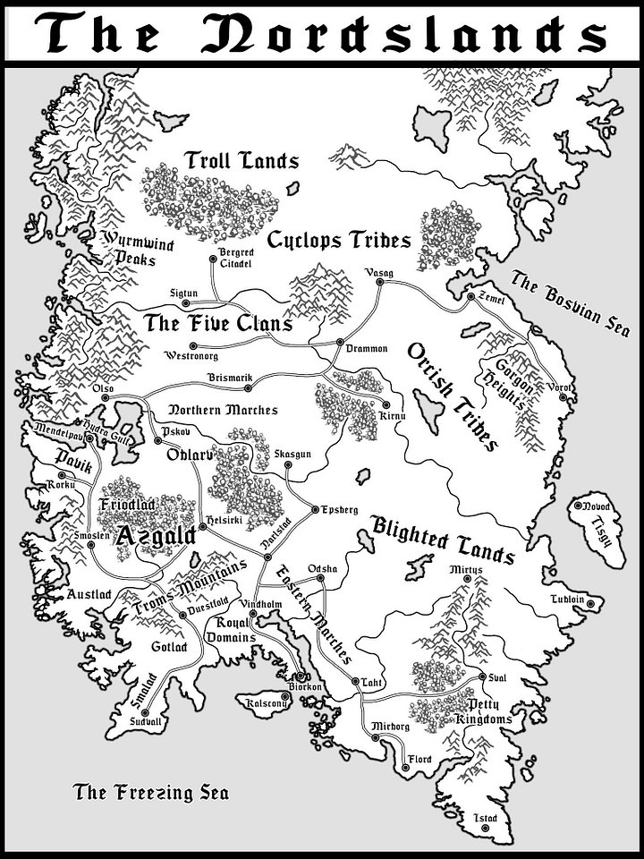 The Nordslands Canvas Print product image (1)