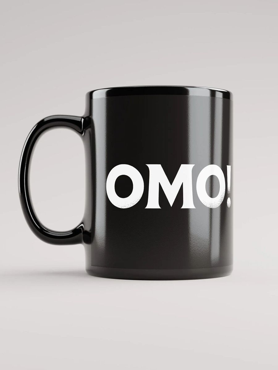 Omo! Black Glossy Mug product image (6)