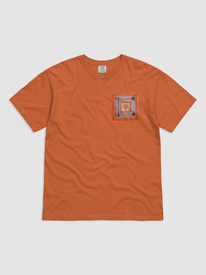 Expressive Golden Black Heart T-Shirt product image (11)