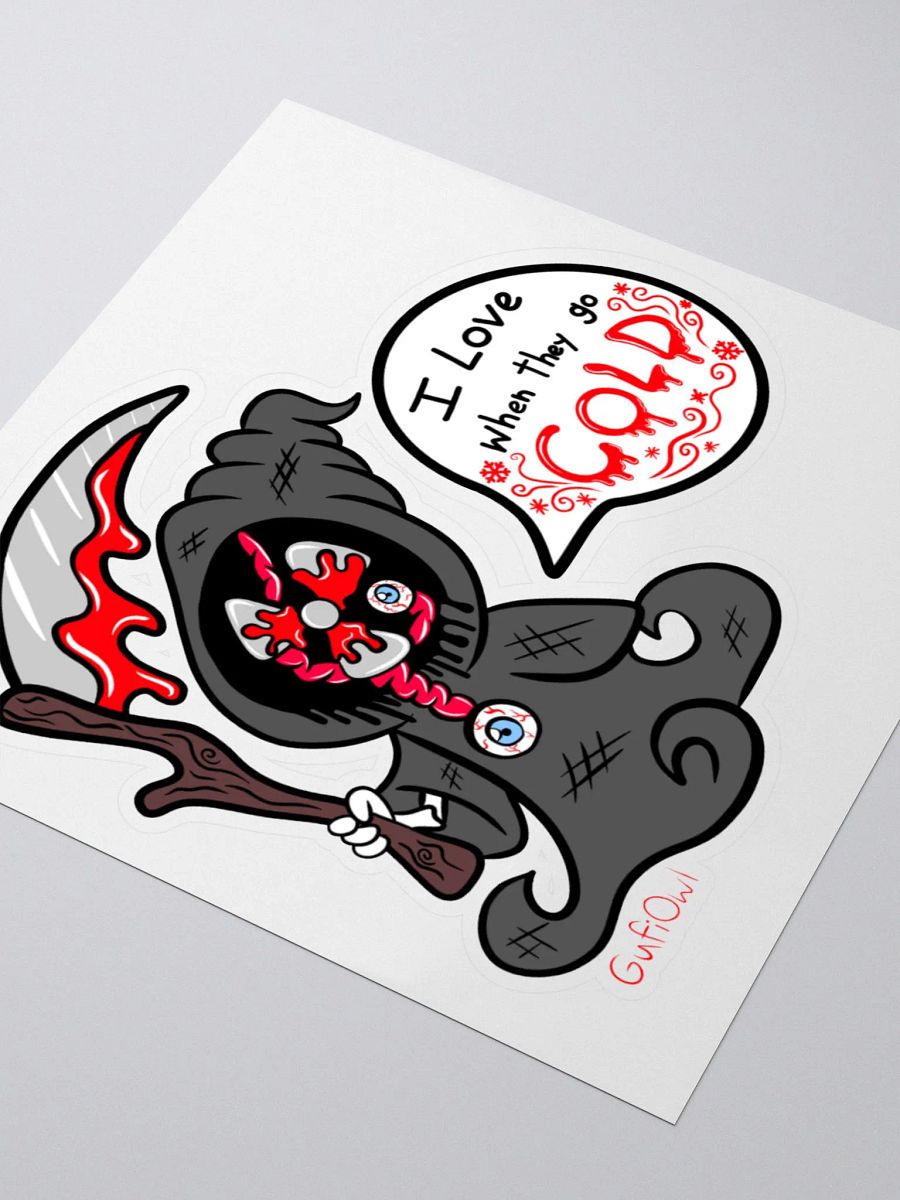 Fan Of Death Sticker product image (3)