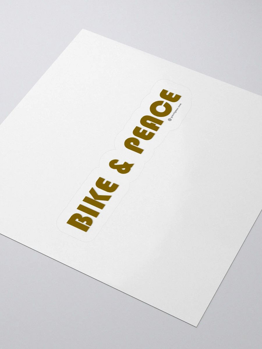 Bike and Peace sticker product image (11)