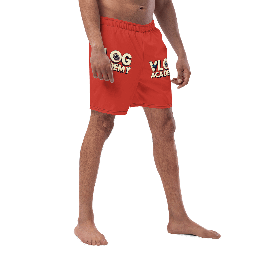 Vlog Academy All-Over Print Swim Trunks product image (3)