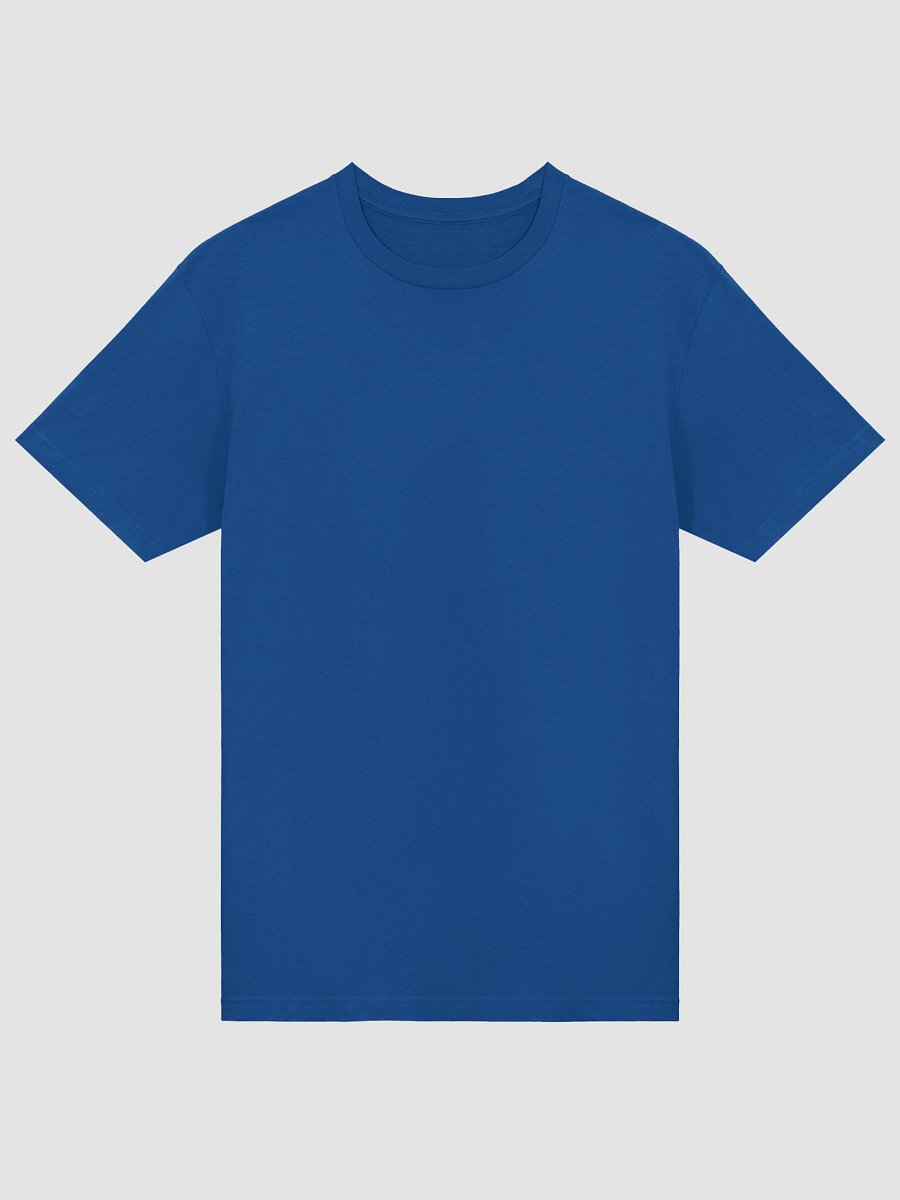 Locker Heat plain premium heavy tee Royal Blue product image (5)