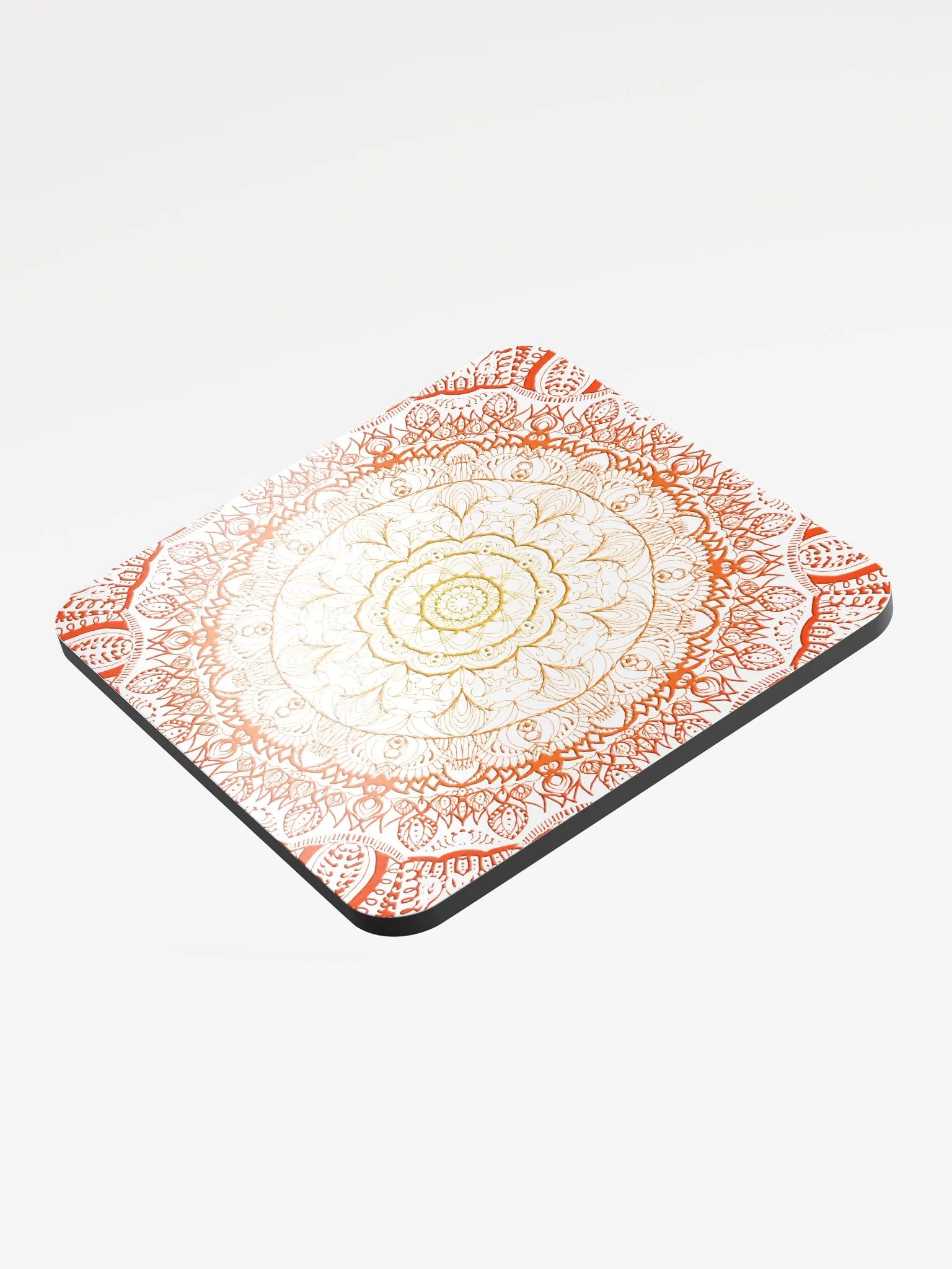 Mandala Harmony Glossed Cork Coaster product image (3)
