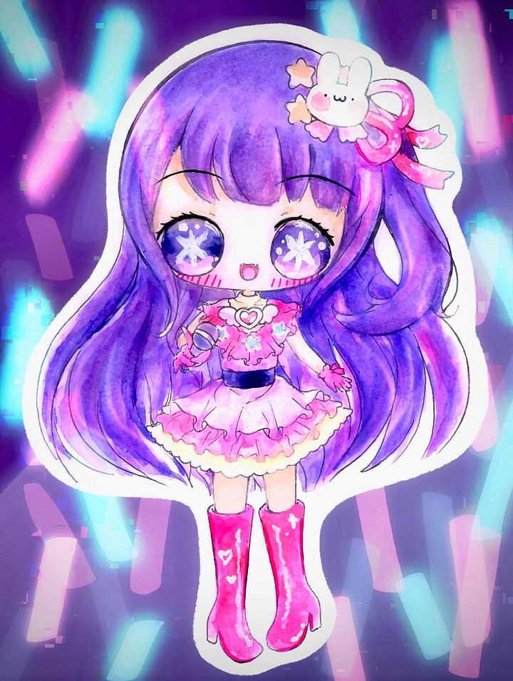 Oshi no Ko: Ai Hoshino Sticker / Print / Original product image (2)