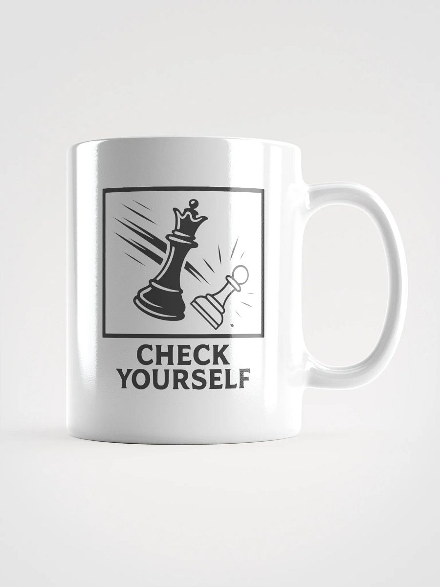 Check Yourself - White Glossy Mug product image (1)