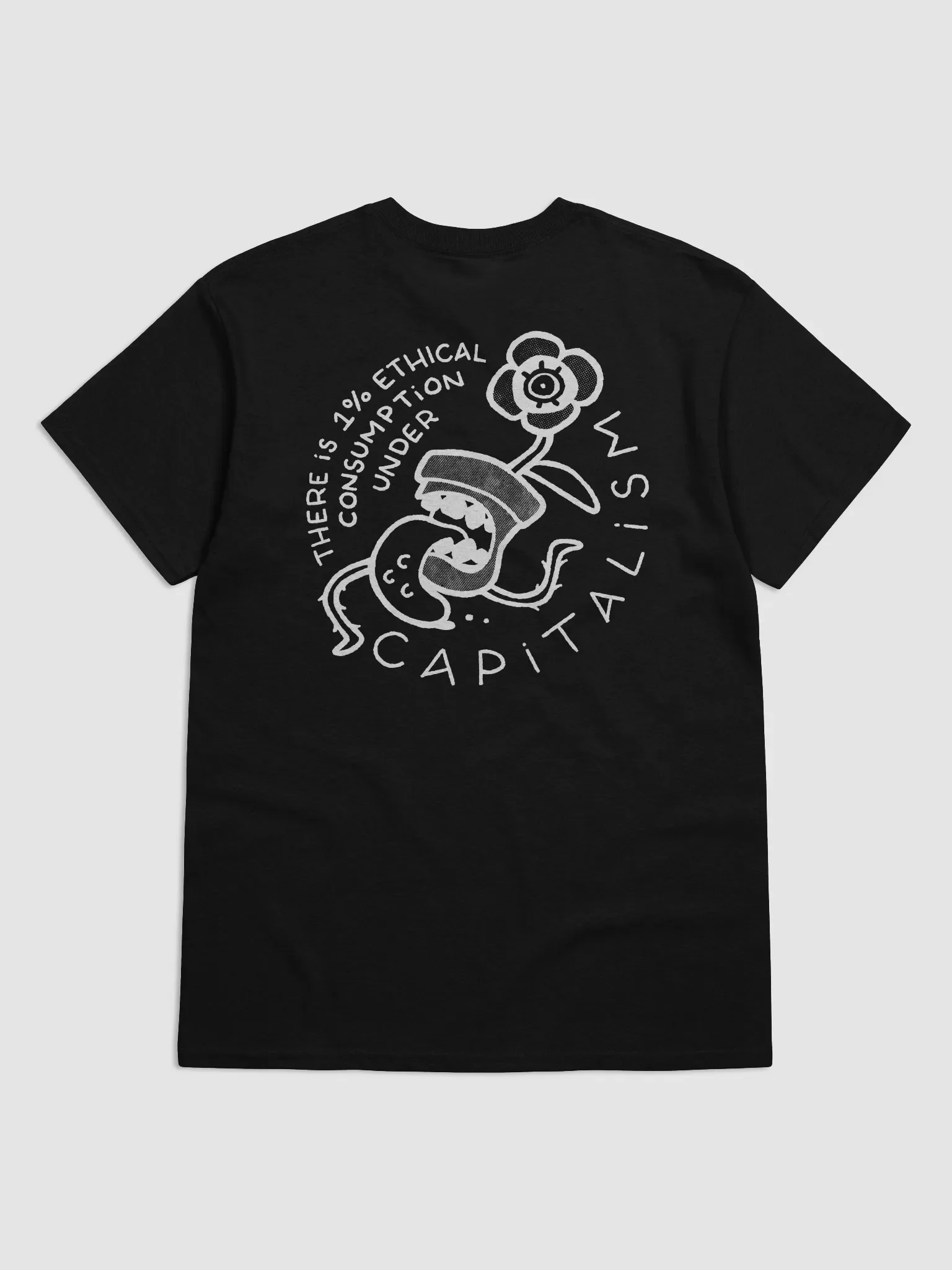 One Percent Hungry - White Ink product image (2)