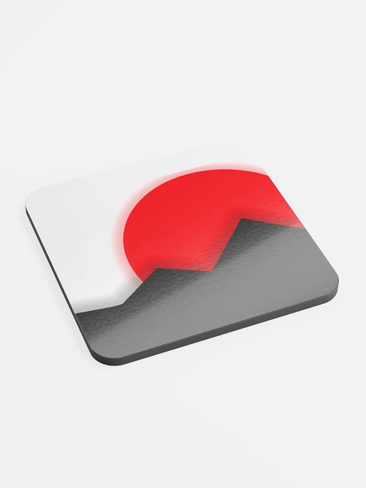 DownFall Glossed Cork Coaster product image (2)