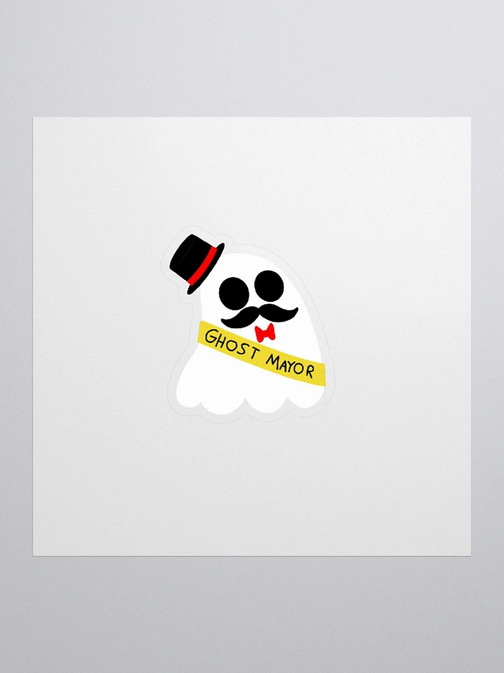 Ghost Mayor Sticker product image (1)