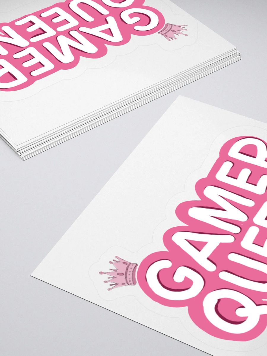 GAMER QUEENS simple sticker product image (4)