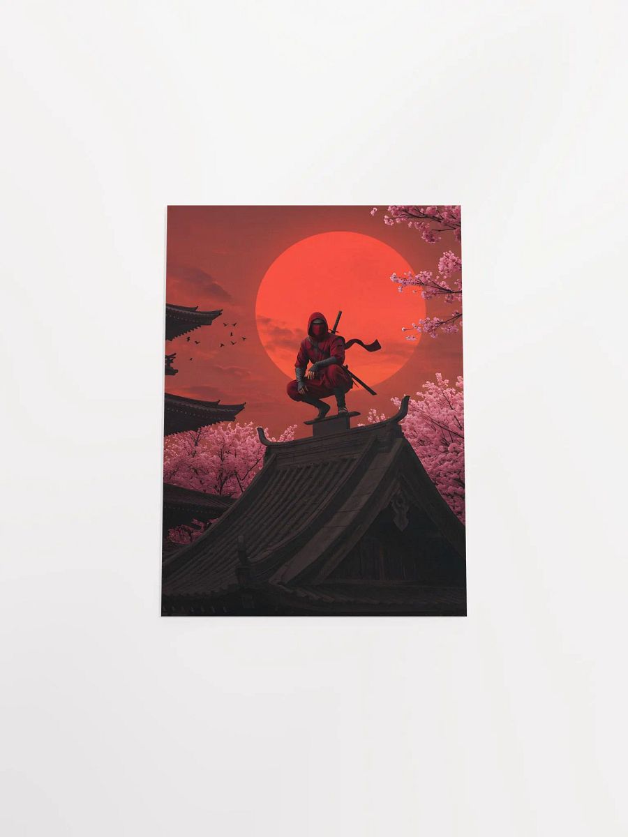The Crimson Shadow Shinobi Poster product image (25)