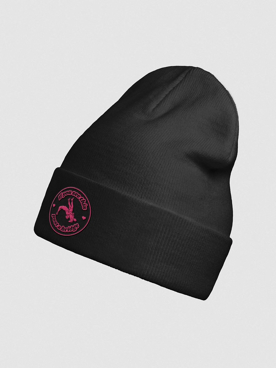 Post a Bridge Embroidered Beanie product image (5)