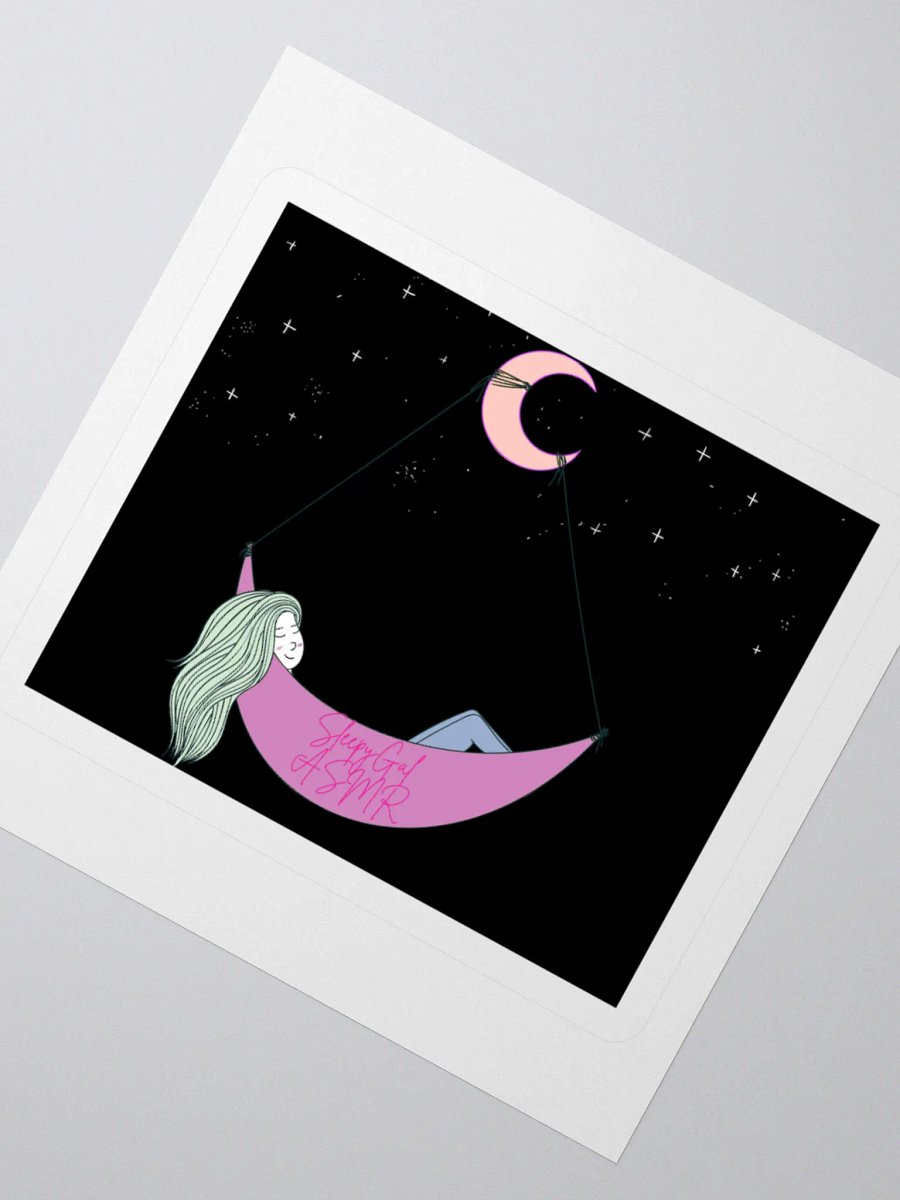 SleepyGal Logo Sticker product image (4)