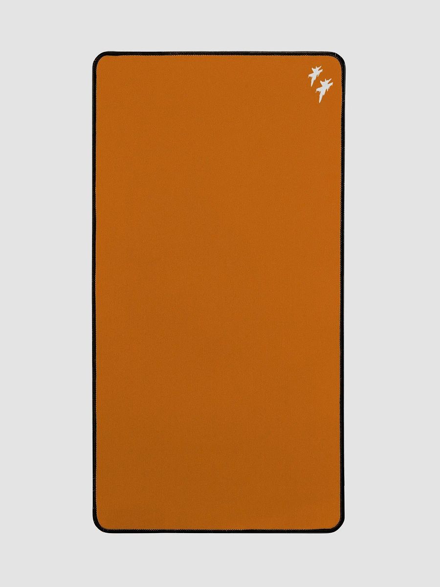 Twin Hornets Logo Desk Mat, Orange product image (2)