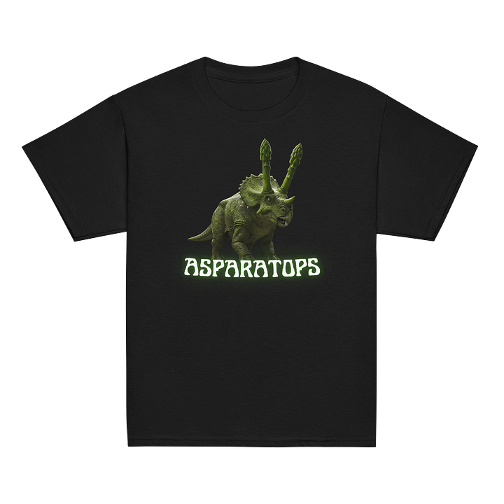 Asparatops - Triceratops and Asparagus Dinosaur Shirt product image (7)