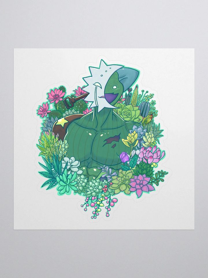 Succulent Lad Sticker product image (1)