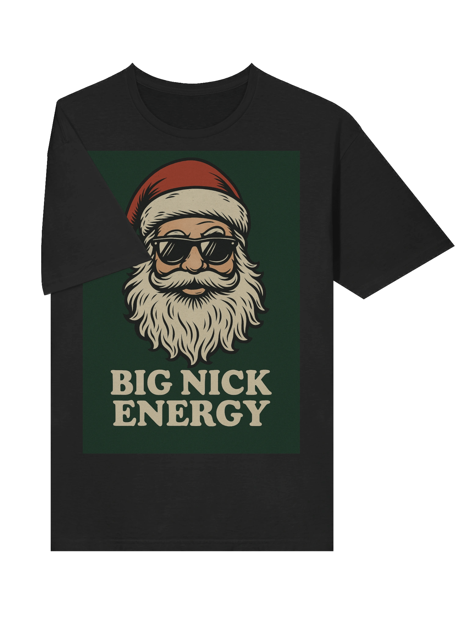 Big Nick Energy Santa Shirt | Funny Christmas Graphic Tee product image (5)