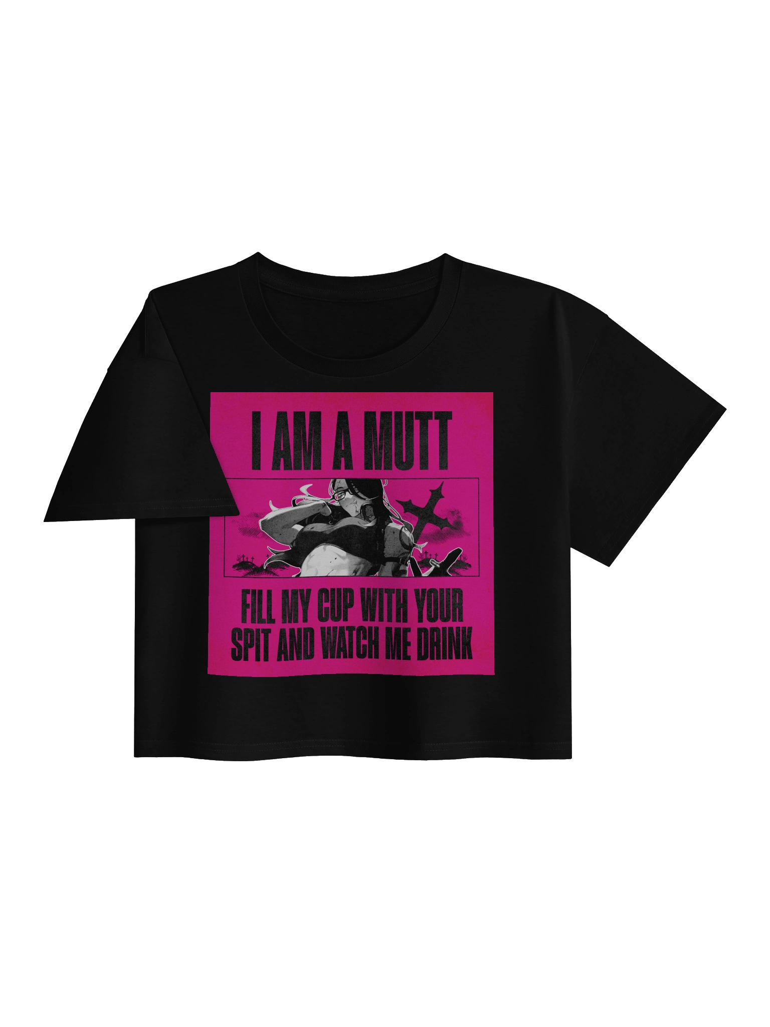 I Am a Mutt Crop Top product image (11)