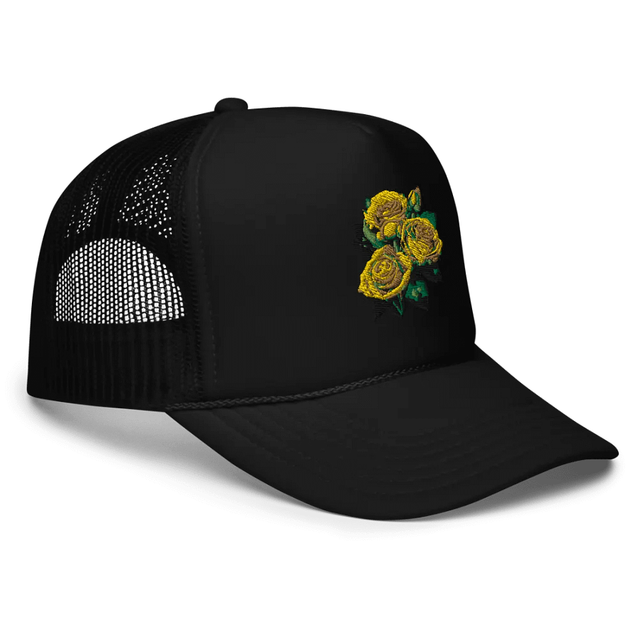 Yellow rose cap product image (5)