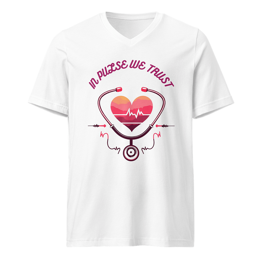 Heartbeat Trust V-Neck Tee product image (1)