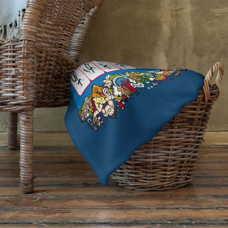 Hiragana Blanket by Japanese Ammo product image (9)