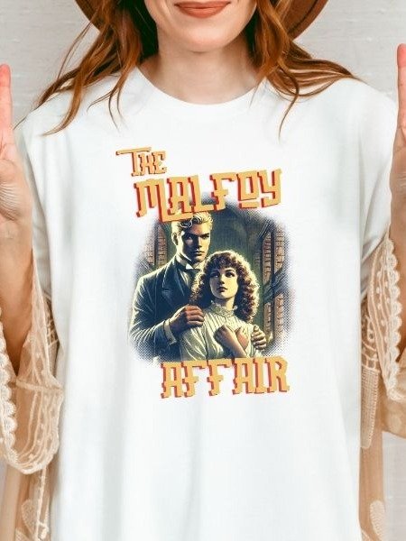 Dramione Fanfiction Vintage Pulp Mystery Harry Potter Shirt product image (8)