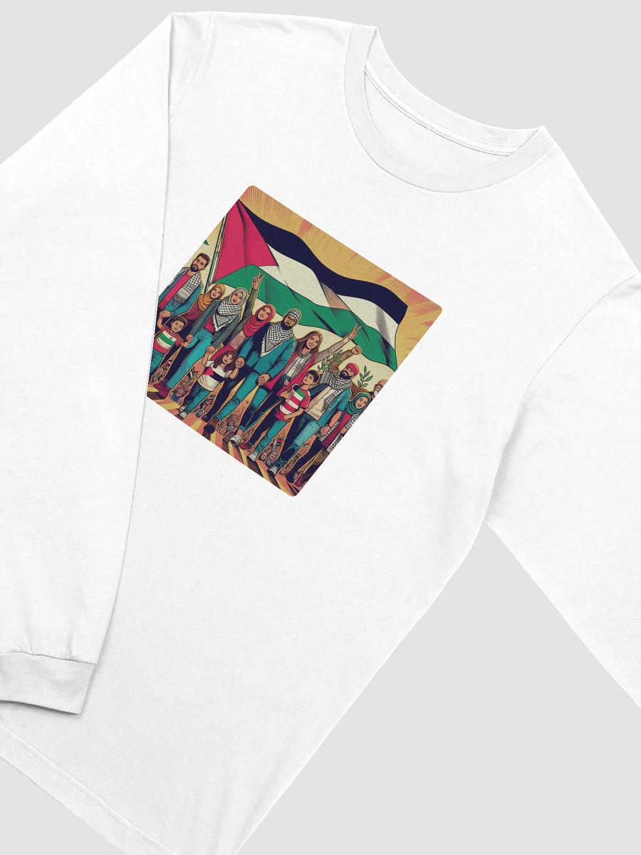 Unity in Diversity Long Sleeve Tee | free palestina product image (3)