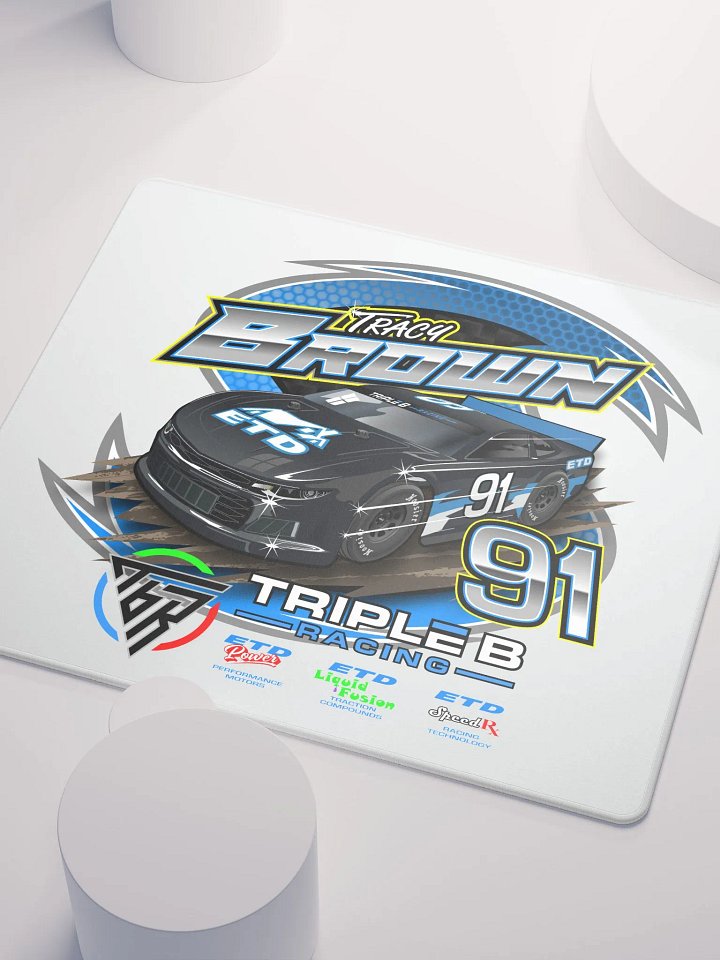 Tracy Brown Superstreet Mouse pad (Light Grey) product image (1)