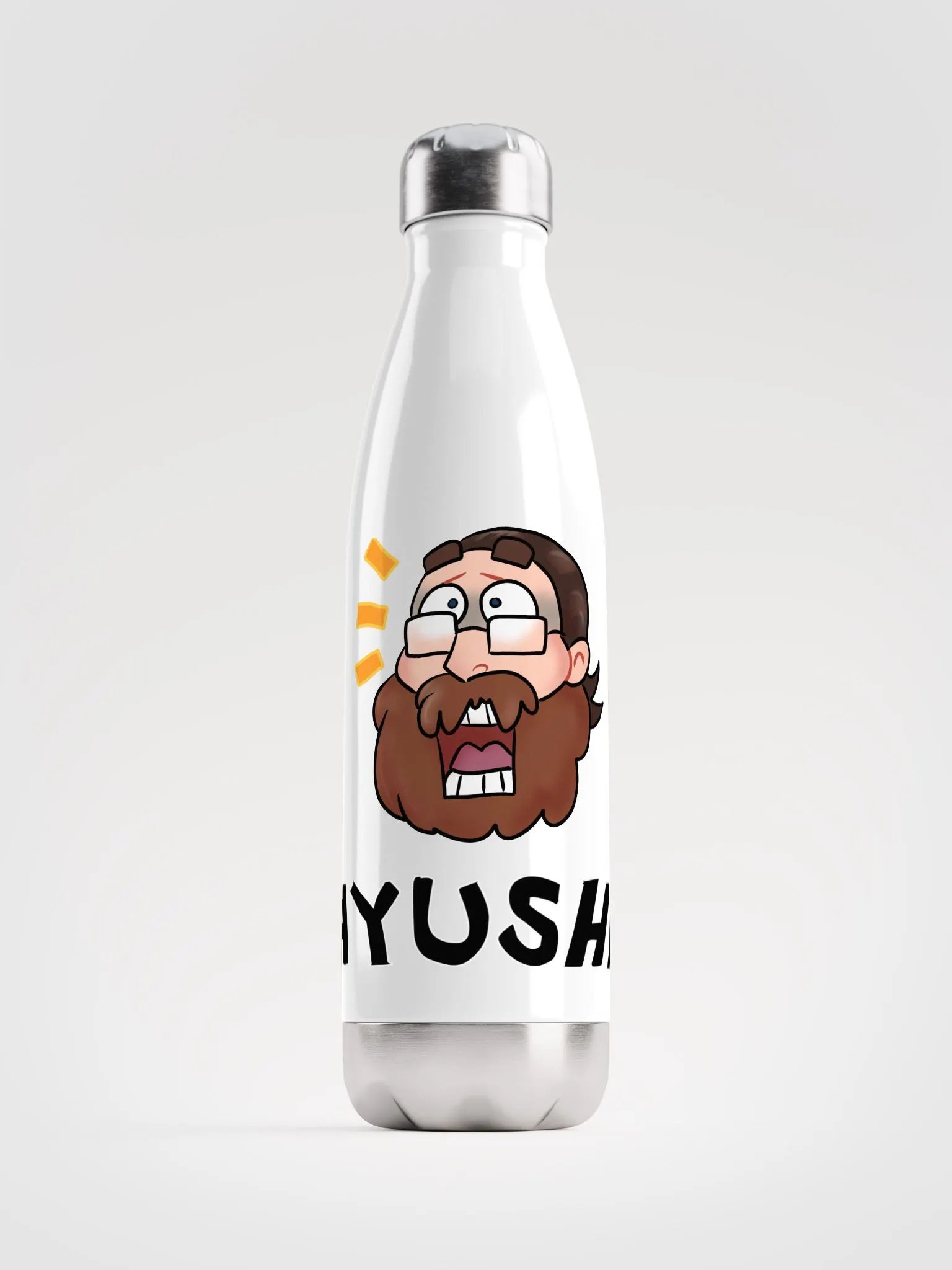 Shocked Hyushi - Water Bottle product image (1)